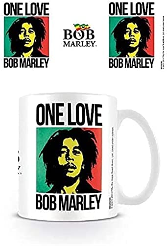 Taza Pyramid International Bob Marley One Love Multicolor - Ideal como regalo Taza Pyramid International Bob Marley One Love Multicolor - Ideal como regalo